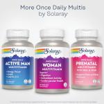 Solaray Once Daily Women's Multivitamin with Iron & Herbal Blends