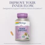 Solaray Horse Chestnut Seed Extract 400mg - Leg Vein Support - Vegan - 120 VegCaps