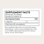 Thorne L-Arginine Sustained Release - Heart Support - 120 Capsules