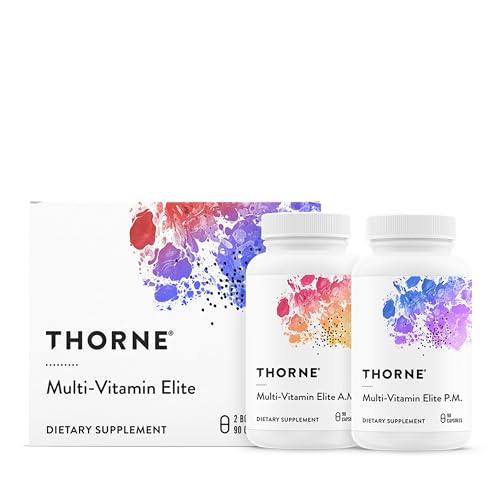 Thorne Multi-Vitamin Elite - High-Performance Nutrition - 180 Capsules