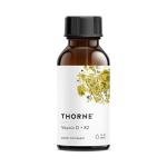 Thorne Vitamin D + K2 Liquid - Bone & Muscle Support