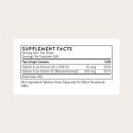 Thorne Vitamin D + K2 Liquid - Bone & Muscle Support