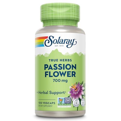 SOLARAY Passion Flower Extract: Relaxation & Focus Support