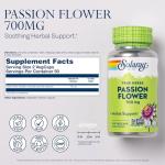 SOLARAY Passion Flower Extract: Relaxation & Focus Support