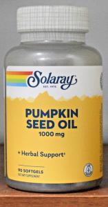 Solaray Pumpkin Seed Oil Capsules: 1000mg | 90ct