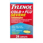 Tylenol Cold + Flu Severe Caplets, 24 ct