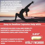 VITÄLZYM Cardio Enzymes with CoQ10 - 300 Capsules