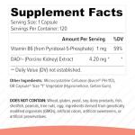 Omne Diem Histamine Digest DAO Enzyme for Histamine Relief 60 Count