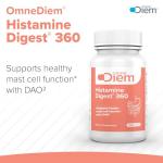 Omne Diem Histamine Digest DAO Enzyme for Histamine Relief 60 Count
