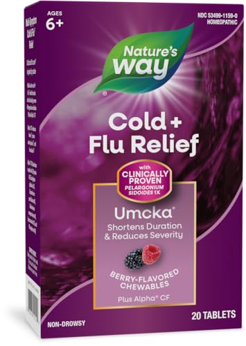 Non-Drowsy Berry Flavored Cold+Flu Chewables