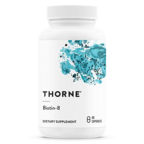 Thorne Biotin 8 - Healthy Hair, Skin, Nails - 60 Caps