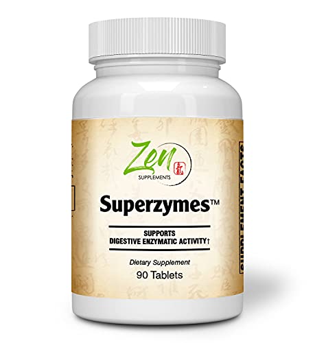 Superzymes Multi-Enzyme Formula with Pepsin & Bromelain - 90 Tabs