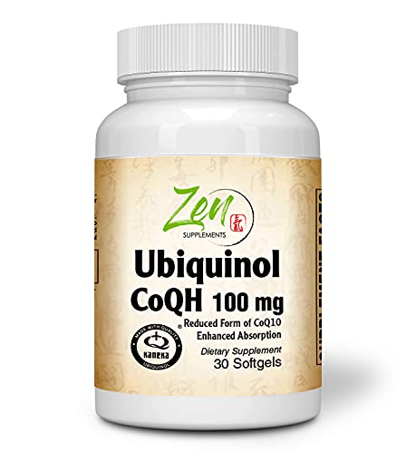 High potency Ubiquinol CoQ10 for heart health, energy