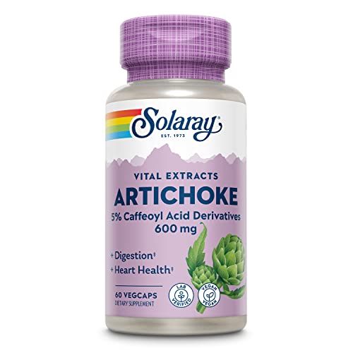 SOLARAY Artichoke Leaf Extract 600mg | Liver & Digestion Support