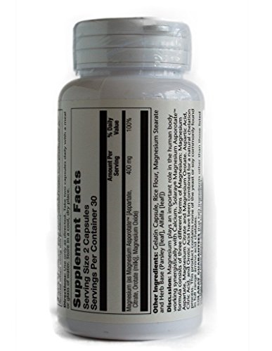 Solaray Magnesium Asporotate 400mg VegCaps 60