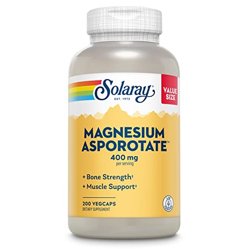 Solaray Magnesium Asporotate 400mg: Bone, Muscle & Nerve Support