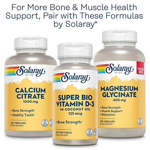 Solaray Magnesium Amino Acid Chelate Supplement for Health