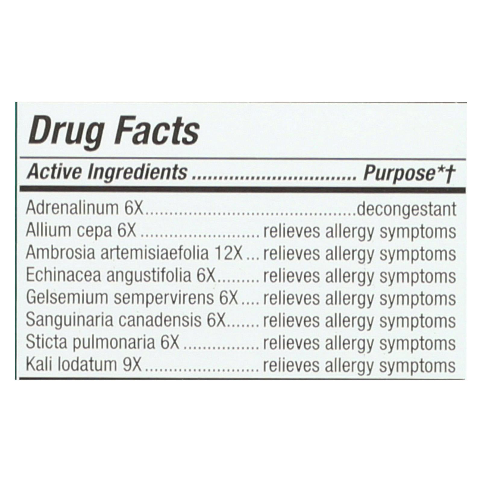 Fast-Acting Homeopathic Allergy Relief Nasal Spray