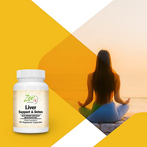 Liver Support & Detox - Milk Thistle, Turmeric, Dandelion