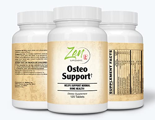 Osteo Support: Calcium, Minerals & Herbs -120 Tablets