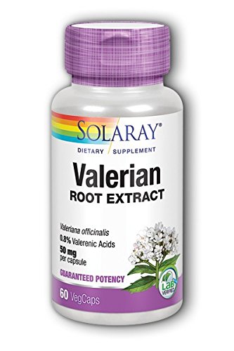 SOLARAY Valerian Root Extract 50 mg | Relaxation Support