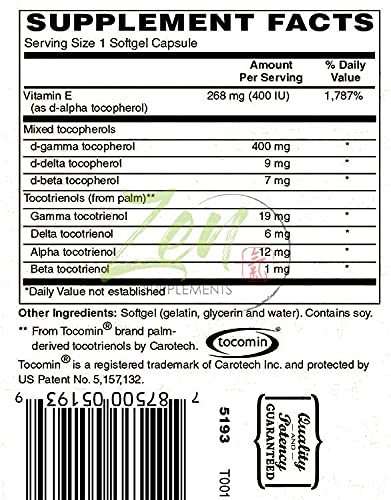 Zen Supplements Perfect-E - Full Spectrum Vitamin E