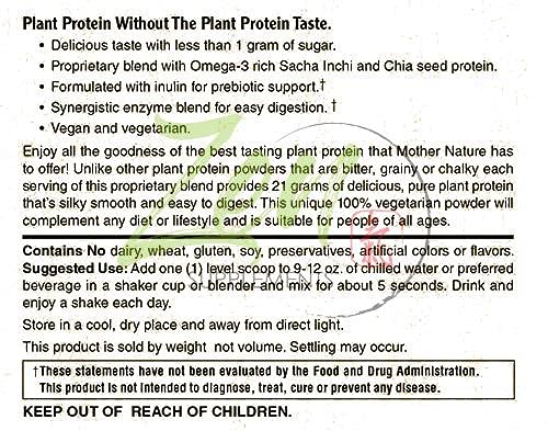Vegan Vanilla Plant Protein Powder - 25g Protein