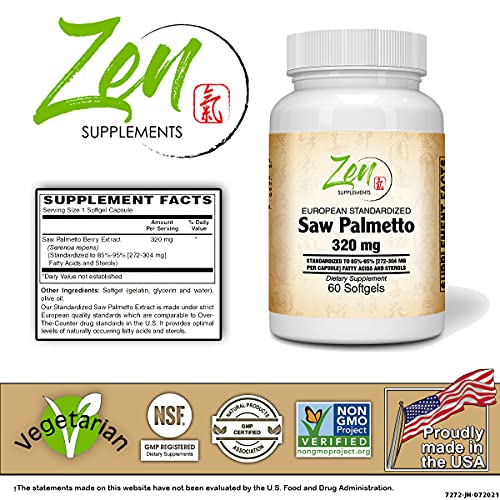 Saw Palmetto Extract: Prostate & Urinary Tract Health