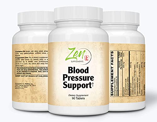Blood Pressure Support - Zen Supplements 90 Tablets