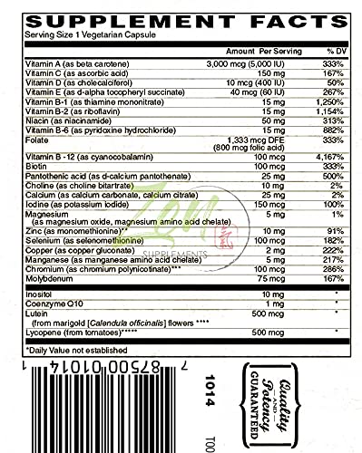 Pure MultiVitamins - Immunity Blend - 120 VegCaps