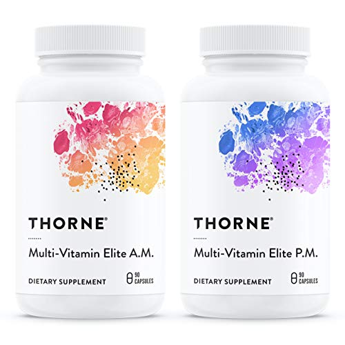 Thorne Multi-Vitamin Elite - High-Performance Nutrition - 180 Capsules