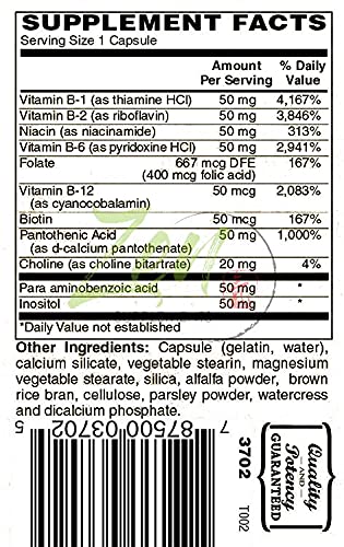 Full-Spectrum B Vitamin Supplement - Immune & Cardio Support