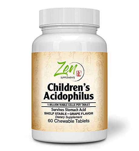 Children's Probiotic Acidophilus Plus Bifido 60 Chewable Tabs