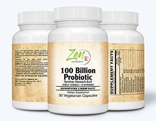 Sustained Release 12-Strain Probiotic - Max 8 words