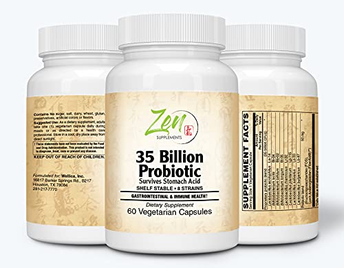 Probiotic with 35B CFU & 8 Strains - Boost Digestive Health