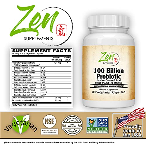Sustained Release 12-Strain Probiotic - Max 8 words