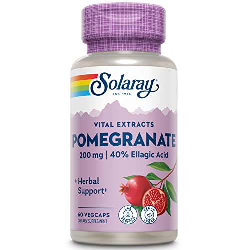 SOLARAY Pomegranate Extract Capsules | 60 Count