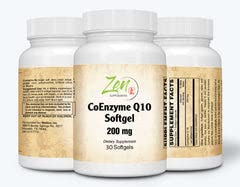 Zen CoQ10 200mg Softgel - Heart Health, Energy