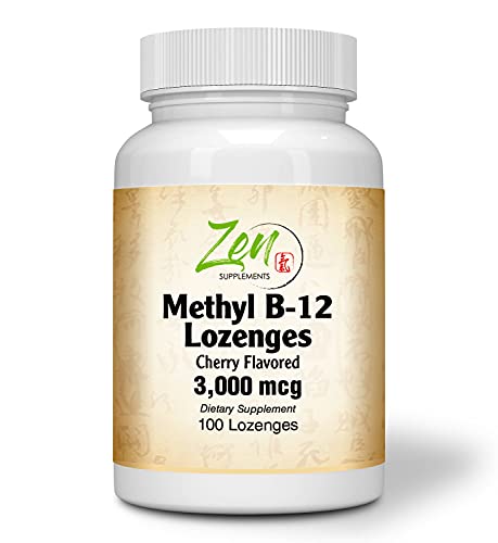 Vitamin B12 and Folic Acid for Optimal Health - 100 Lozenge