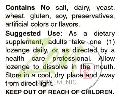 Vitamin B12 and Folic Acid for Optimal Health - 100 Lozenge