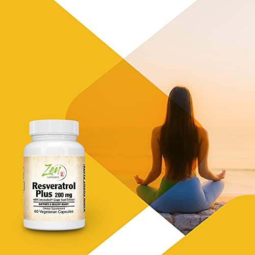 Resveratrol Plus: 200mg Strength, 60 Vegcaps