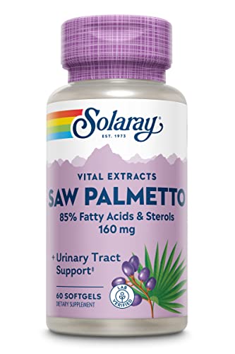 SOLARAY Saw Palmetto Berry Extract, 60 CT - Organic