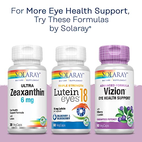 SOLARAY Bilberry Berry Extract: Antioxidant for Healthy Vision