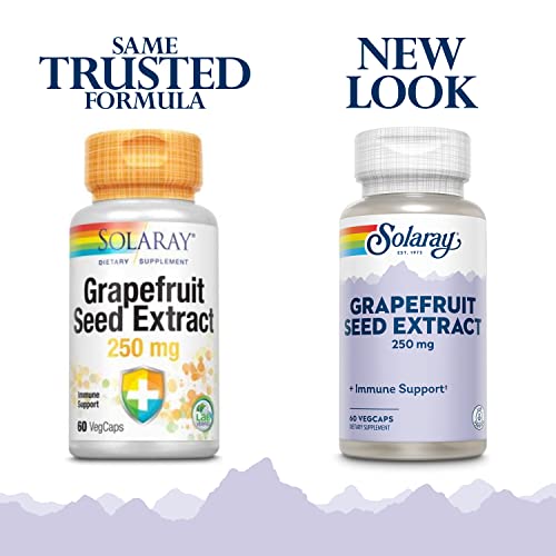 Solaray Grapefruit Seed Extract Veg Capsules 250mg 60ct