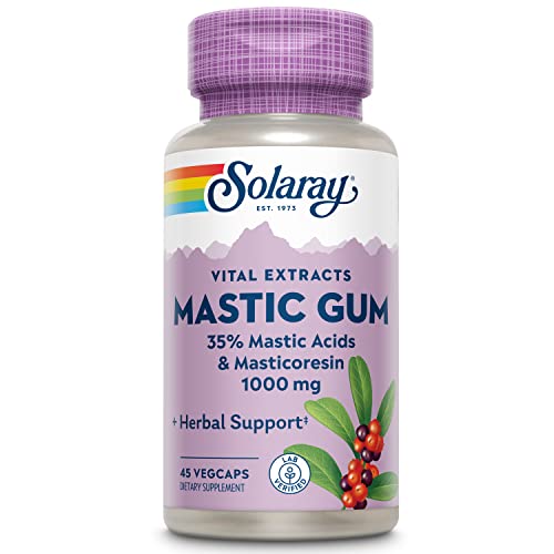 SOLARAY Mastic Gum Extract 500 mg (45 capsules)