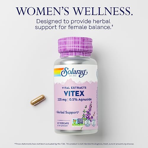 Solaray Vitex Berry Extract: Traditional Hormone Balance Support