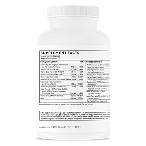 Thorne Women's Multi 50+ - Complete Support for Immune System and Bones