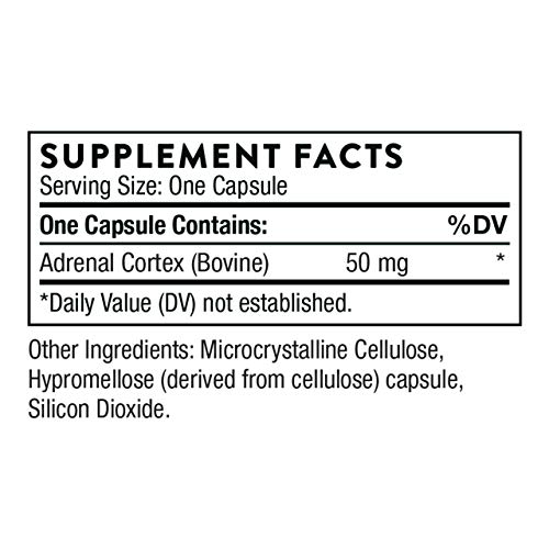 Thorne Adrenal Cortex - Cortisol Management Support - 60 Capsules