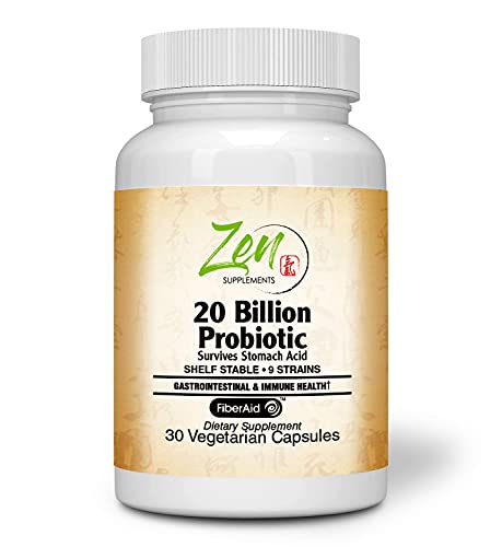 Multi-Probiotic: 20 Billion CFU, Sustained Release, Digestive Support