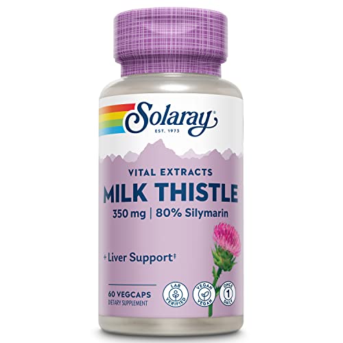 Organic Milk Thistle Extract for Healthy Liver Support